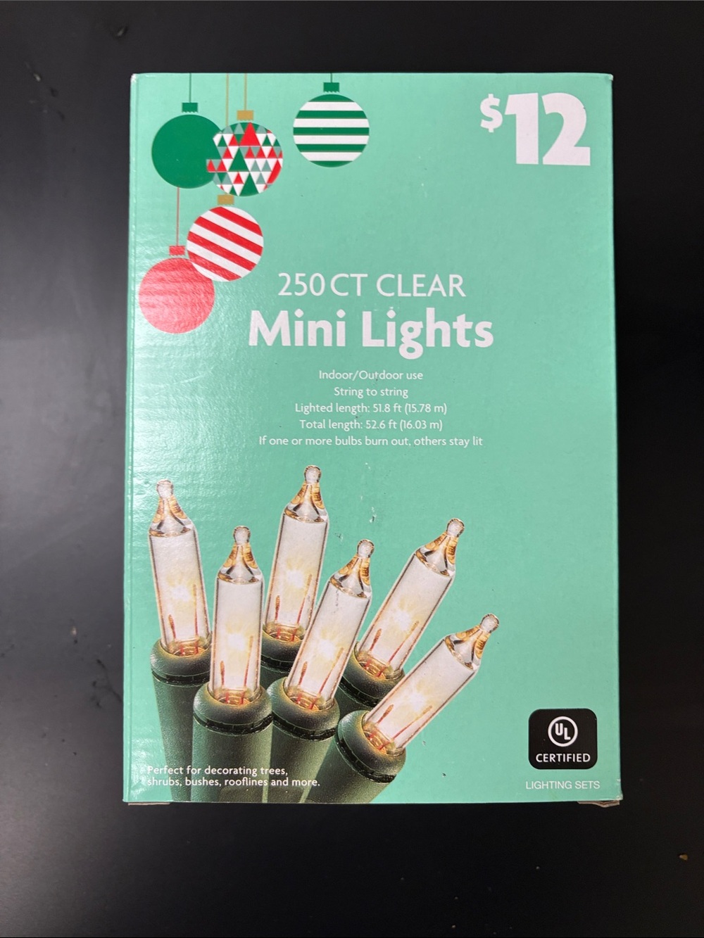 Clear, mini lights 250 count